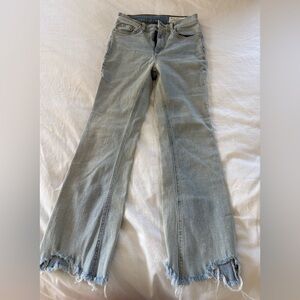Rag & Bone Light Blue Cropped Jeans